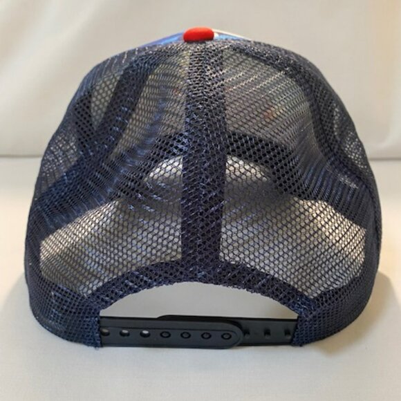 Andrew Christian "Blue Camo" Snap Back Cap - Adjustable - Blues/White (599) - Picture 4 of 5